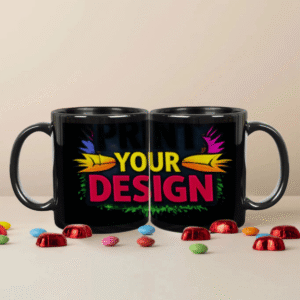 Black Coffee Mug